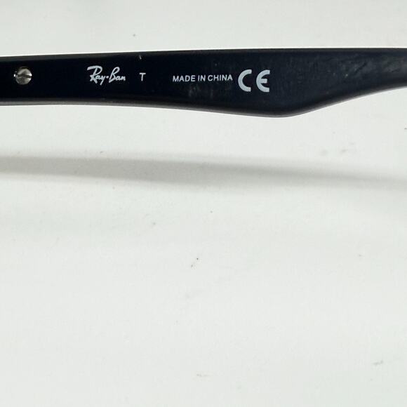 RAY-BAN Eyeglasses RB 5279 2000 55-18 145 Black Square Frames H17887 - Picture 7 of 8